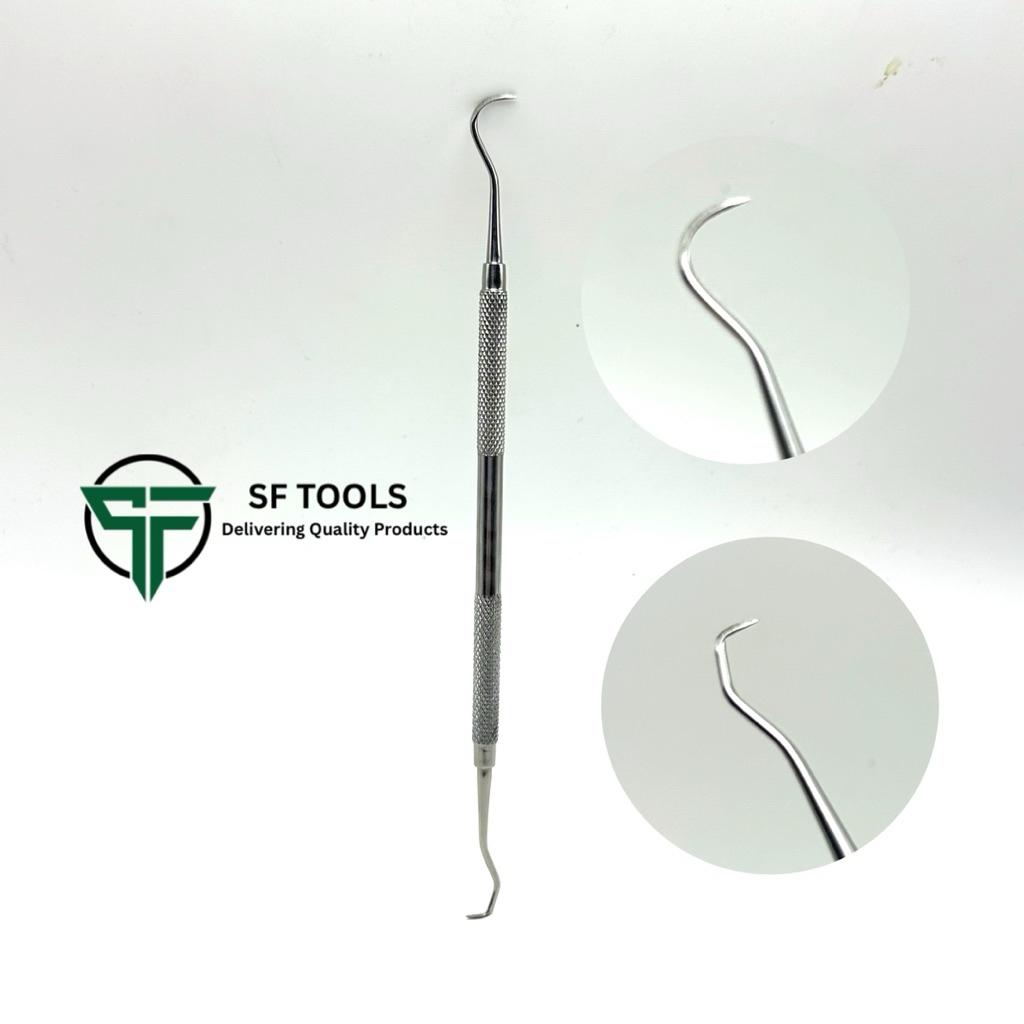 [ส่งไว] ซิกเกิลขูดหินปูนฟันหลัง Posterior Sickle Scaler สแตนเลส