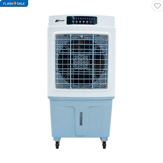 พัดลมไอเย็น ASTINA AC020B สีขาว/ฟ้า