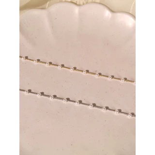 Socrush.bkk | BUBBLE PEARL necklace | SN-094 | สร้อยคอมุก