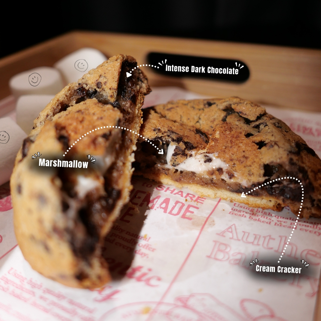 Chocolate Chip S'more Cookie