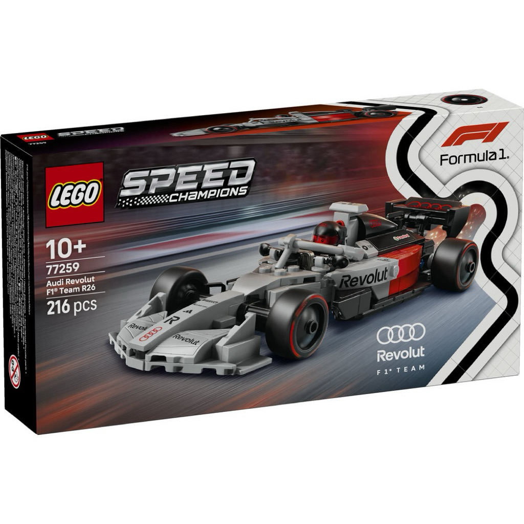 LEGO 77259 Audi Revolut F1 Team R26 Race Car ของแท้ 100% มือหนึ่งกล่องสวยพร้อมส่ง