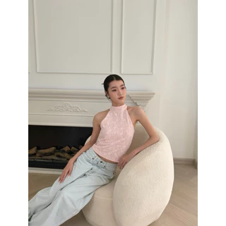 Vivienne top เสื้อคอปิด ผ้าลูกไม้ by shewear.bkk