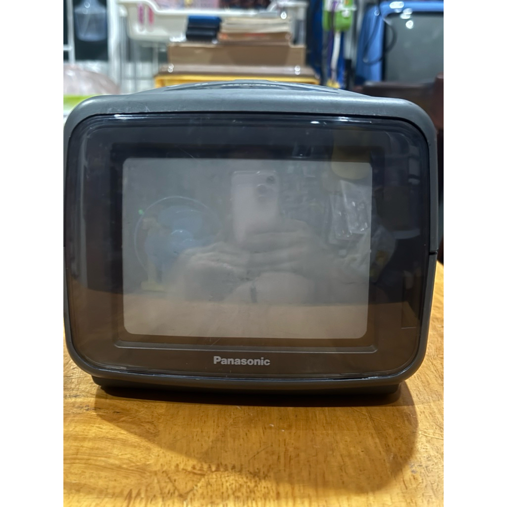 Panasonic CRT Color TV 6 inches with adapter