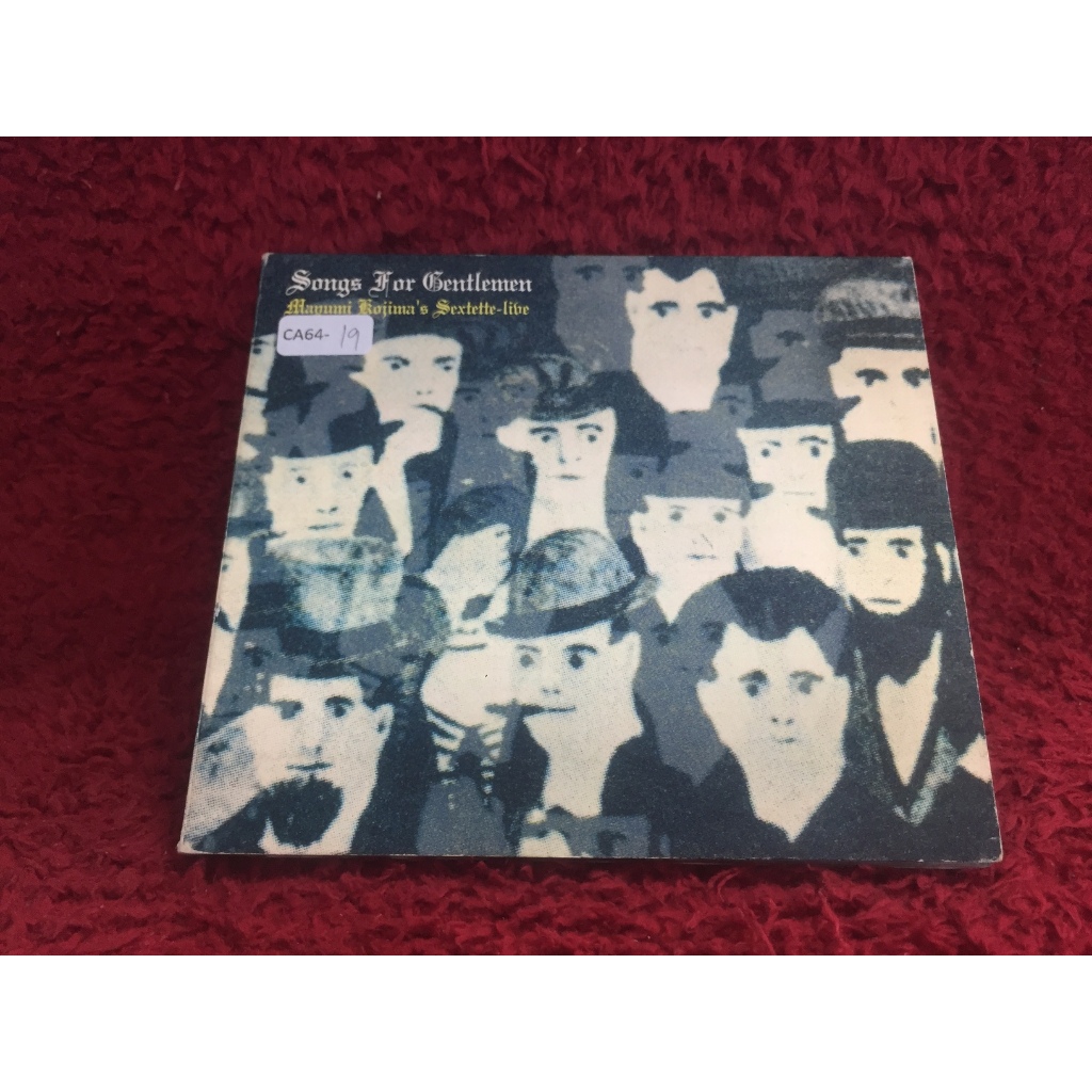 CD Mayumi Kojima/Songs for Gentleman - Mayumi Kojima's Sextet - Live สภาพตามปก CA64-19