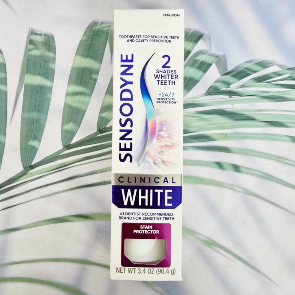 (Sensodyne®) Clinical White Toothpaste 96.4 g ยาสีฟัน สูตรฟอกฟันขาว