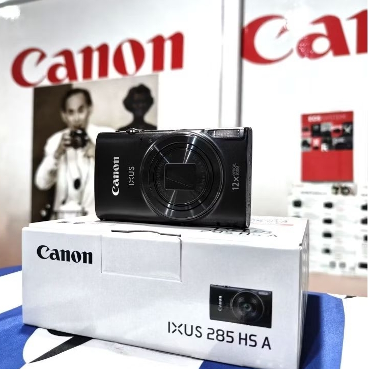 สีดำ /สีเงิน เลือกได้เลยค่ะ พร้อมส่ง กล้อง canon ixus 285 hs a ลอตผลิตล่าสุด ประกันศูนย์ไทย ส่งไวที่