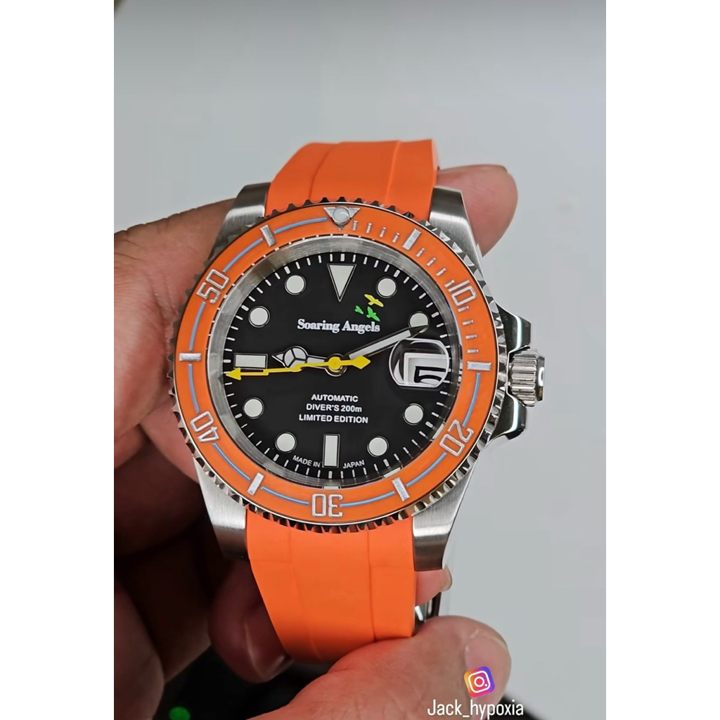 Orange in submarine (watch modify)