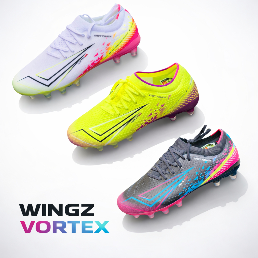 รองเท้าสตั๊ด Wingz Vortex New Collection 2025 รองเท้าฟตบอล กระชับ นำหนักเบา สวมใส่สบาย