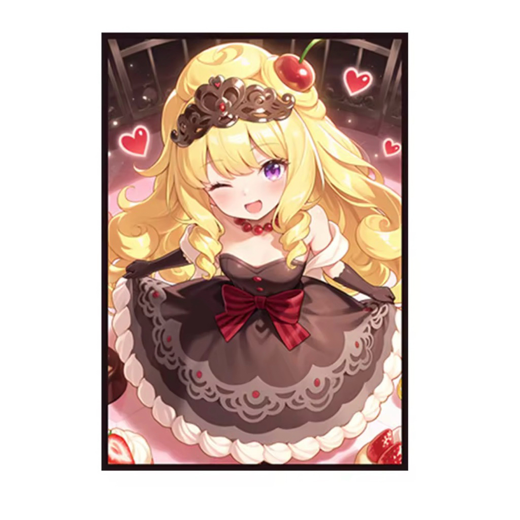 สลีฟยูกิ สลีฟมาโดลเช่ Yugioh Mini Sleeve Madolche Puddingcess Chocolat-a-la-Mode สลีฟแวน Vanguard Sl