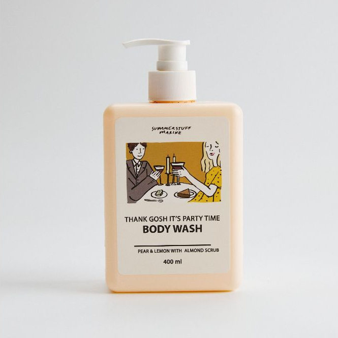 Summerstuff.marine - BODY WASH (SHOWER GEL) กลิ่น IT'S PARTY TIME (400 ml) - เจลอาบน้ำ ครีมอาบน้ำ