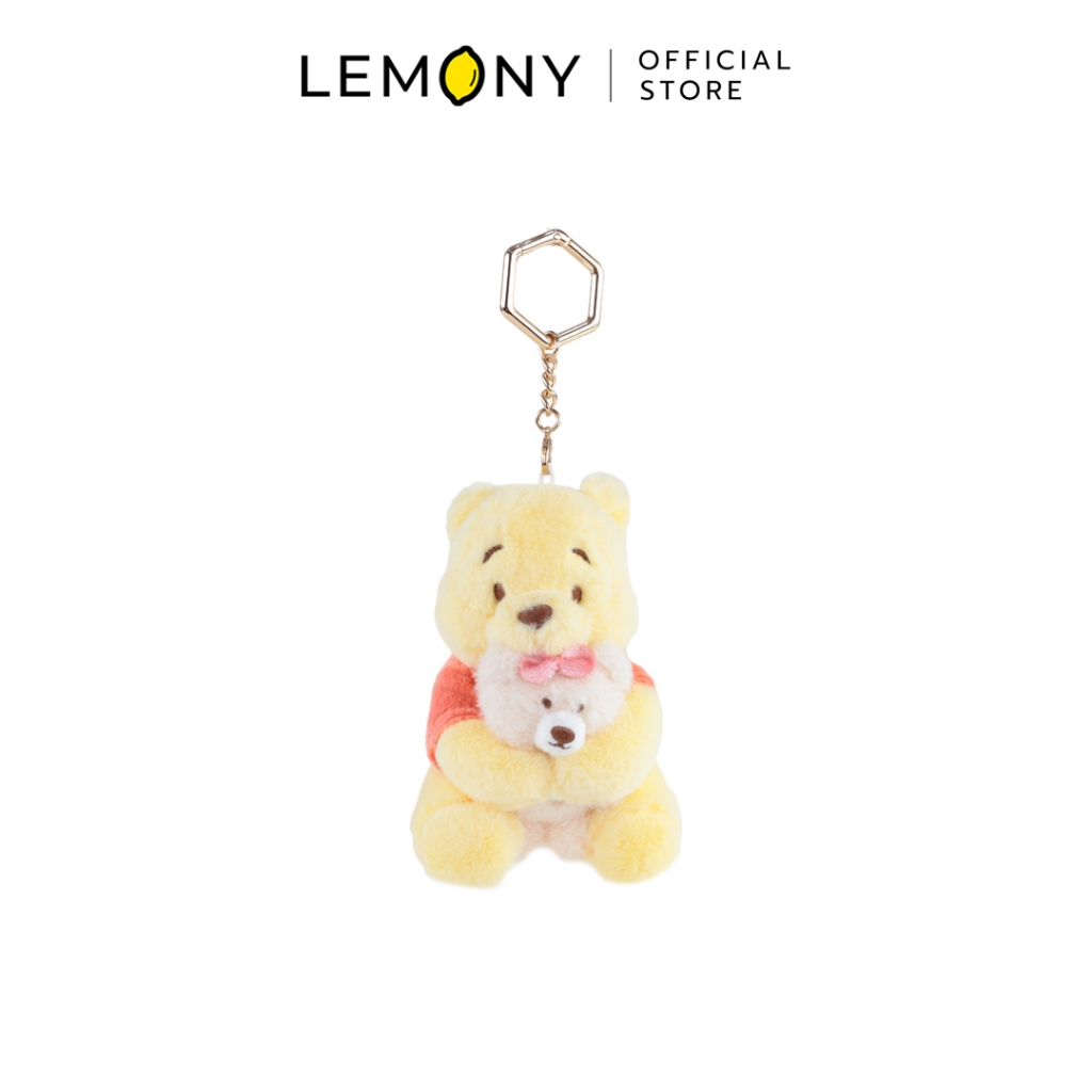 LEMONY พวงกุญแจตุ๊กตาหมีพูห์ ซีรีส์ Tasty Hug ขนาด 10 ซม. Disney Winnie the Pooh Collection รูปที่ 1