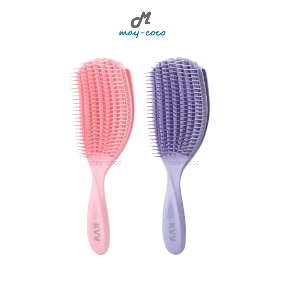 ถูก/แท้/มีไลฟ์ หวี KVY Shell-Shaped Hollow Air Cushion Comb เควีวาย หวีทรงเปลือกหอย แปรงหวีผม ไม่กินเส้นผม ผมนุ่มสลวย