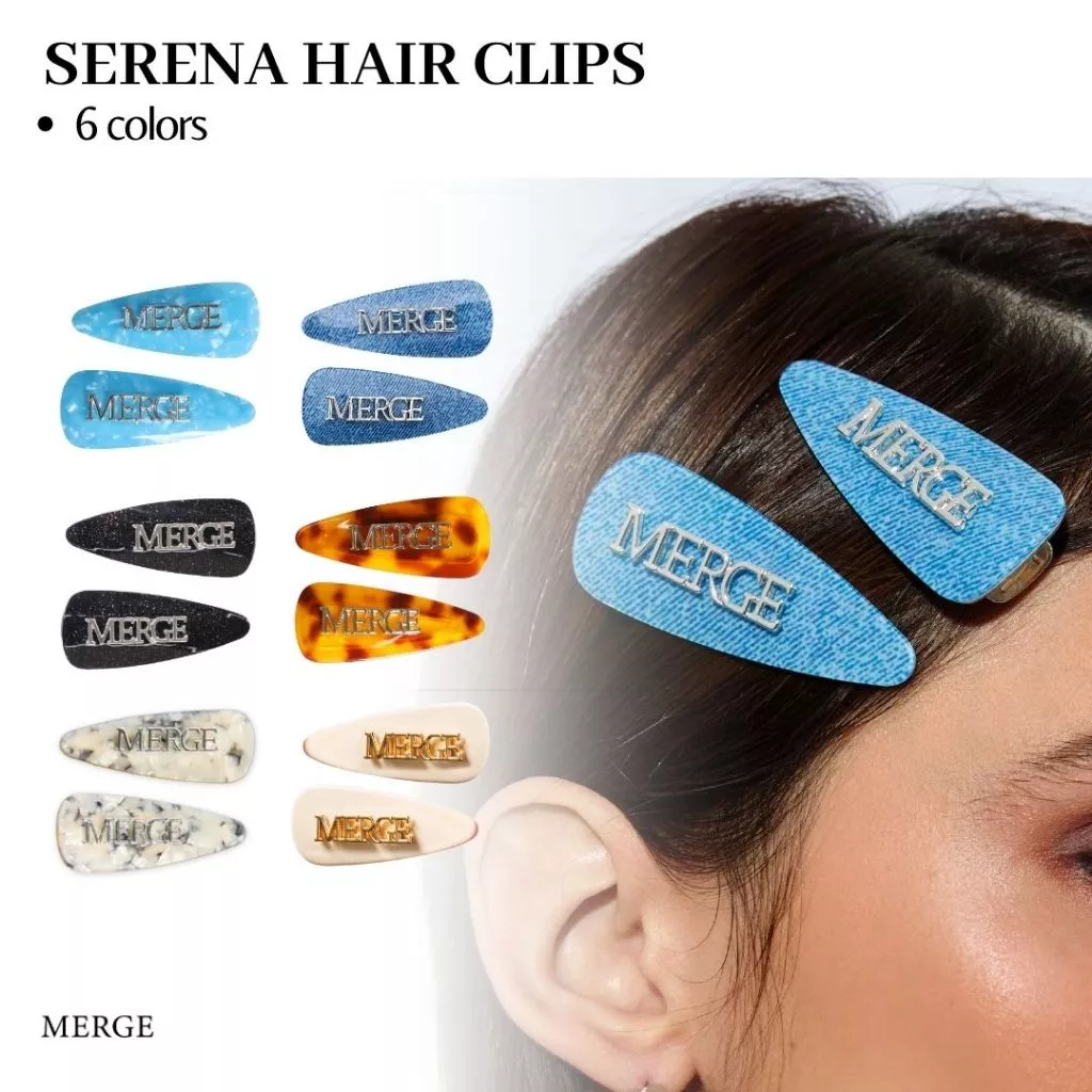 Merge Official - Serena Hair Clips (พร้อมส่ง)