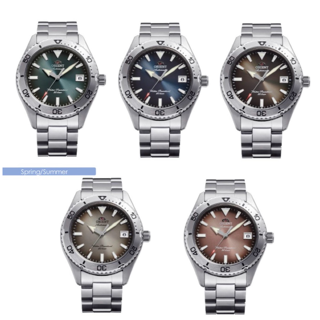 นาฬิกา Orient Mako 40 รุ่น RA-AC0Q13E / RA-AC0Q14L / RA-AC0Q15Y / RA-AC0Q16N / RA-AC0Q17Y