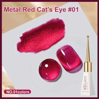 สีลูกแก้วโทนแดง XEIJAYI สีเจล 10ml.