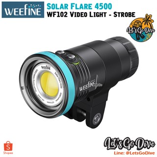 Weefine - Solar Flare 4500 - SF4500 Video Light Strobe mode …