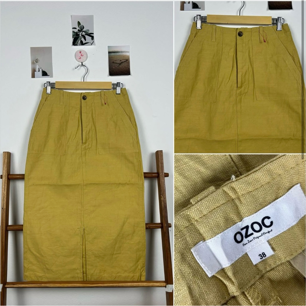 กระโปรงแบรนด์มือสอง GU Uniqlo สภาพ100%