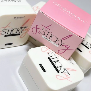 Sticky Top gel หลายตัวเลือก PITCHA/Organai กระปุก15g./pumping 30g. ท้อปnon wipe อบแล้วขัดผง