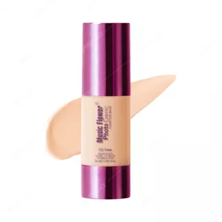 Music Flower Photo Genic Overtime Base Oil Free Foundation มิวสิค ฟลาวเวอร์ รองพื้นเนื้อครีม 30ml