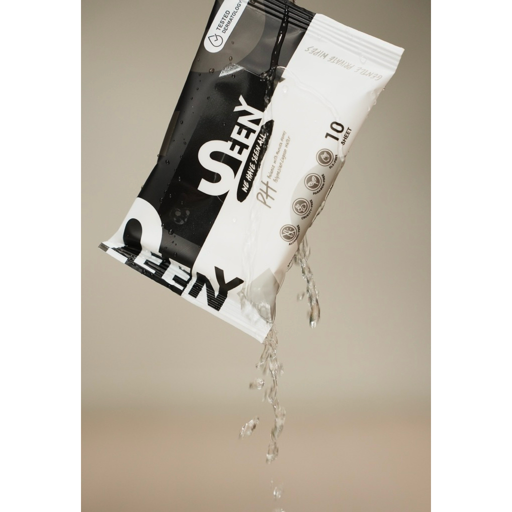 SEEN WIPES – Intimate Cleansing Wipes (For Him & Her)