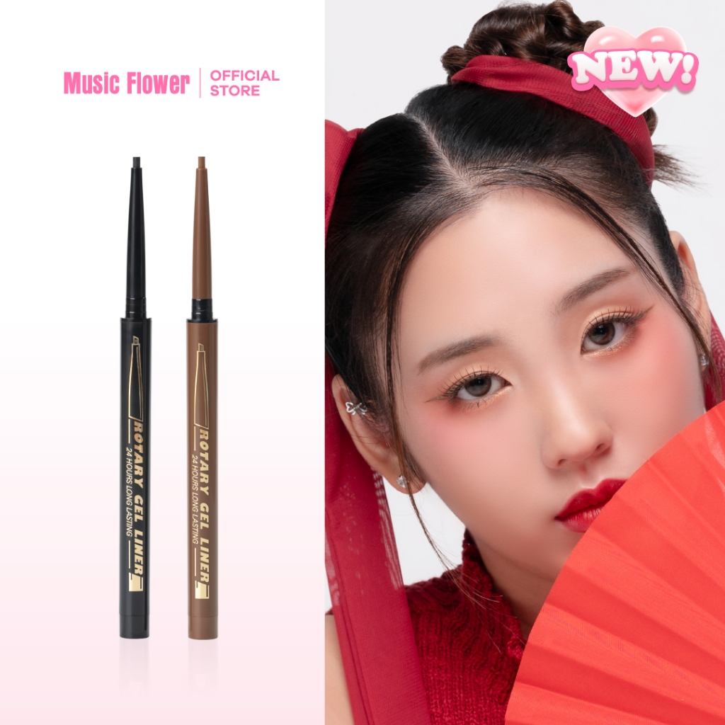 [Music Flower] GelCute เจลไลเนอร์ กลิตเตอร์ งานคิ้วงานตาจบครบ All Day กันน้ำกันเหงื่อขั้นสุด ละมุนตลอด 24 ชม.