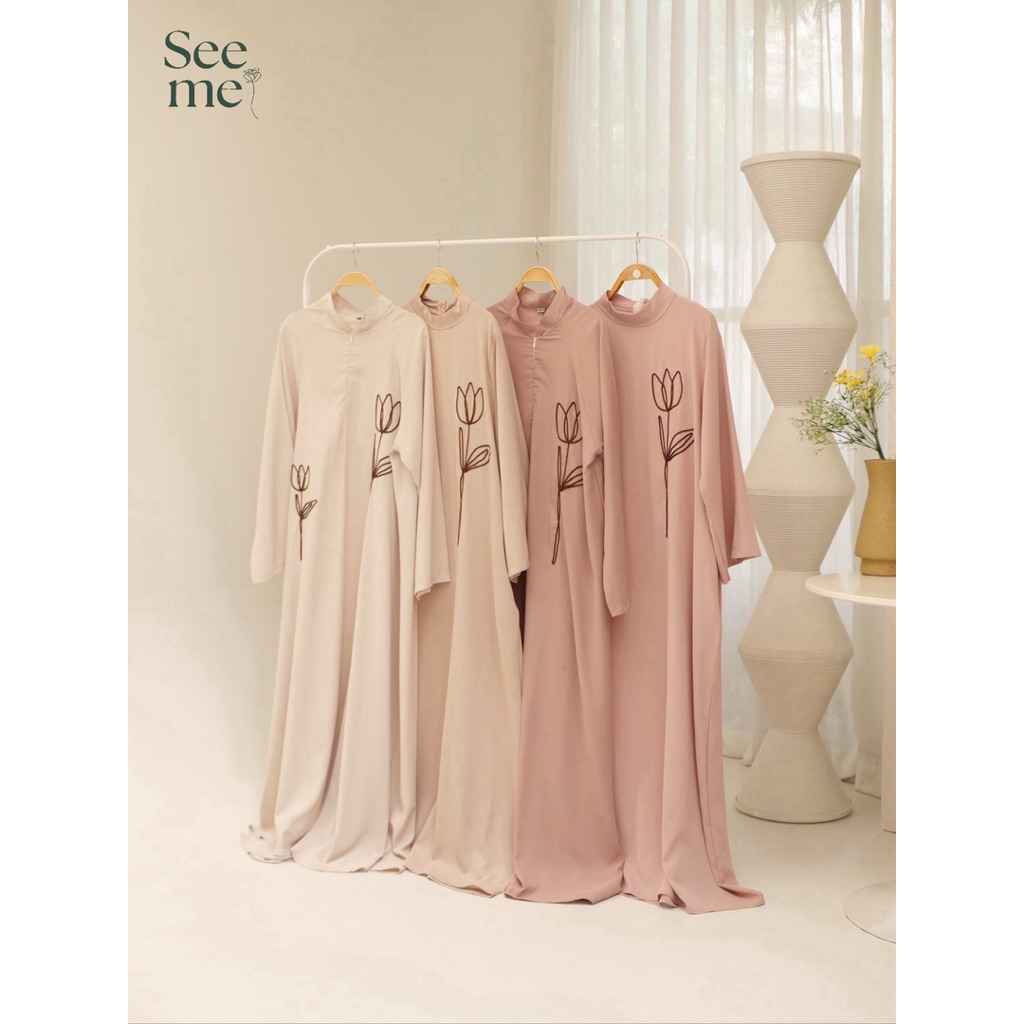 New Eid Collection – Tulips Noor Abaya 🌷✨