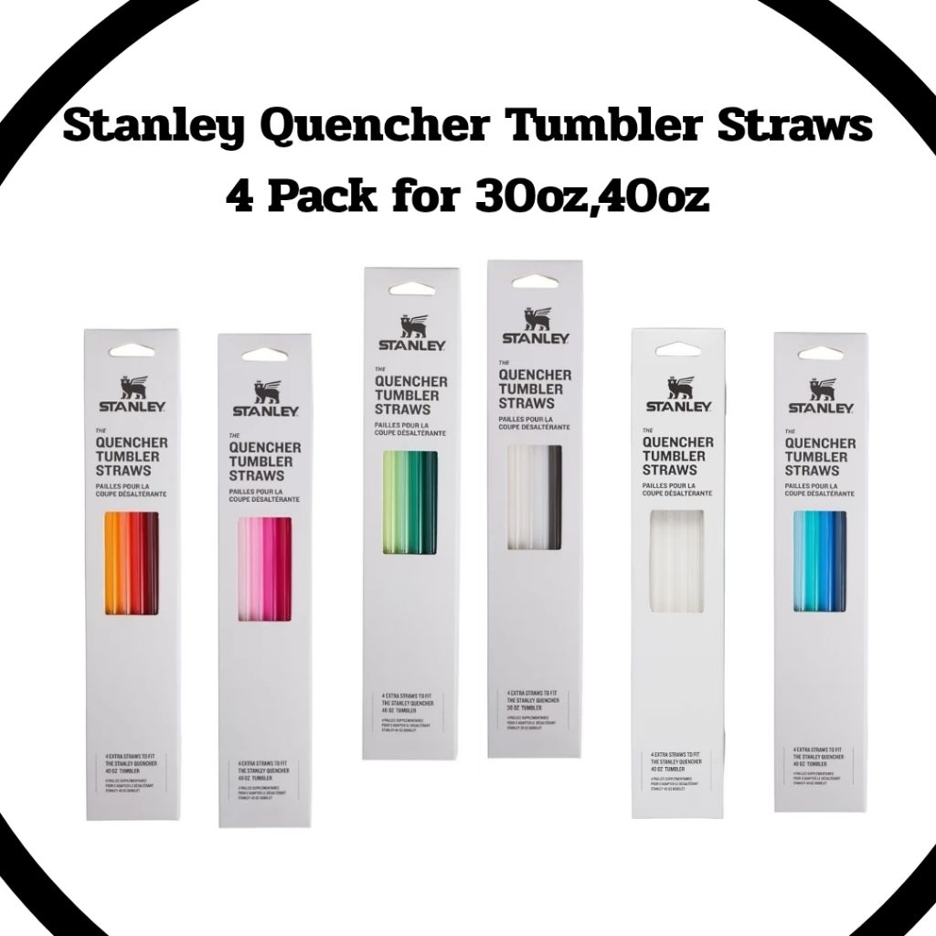 (พร้อมส่ง ของแท้100%นำเข้า🇺🇲)Stanley Quencher Tumbler Straws หลอดสำหรับแก้วStanleyด้ามจับ 30ozและ40o