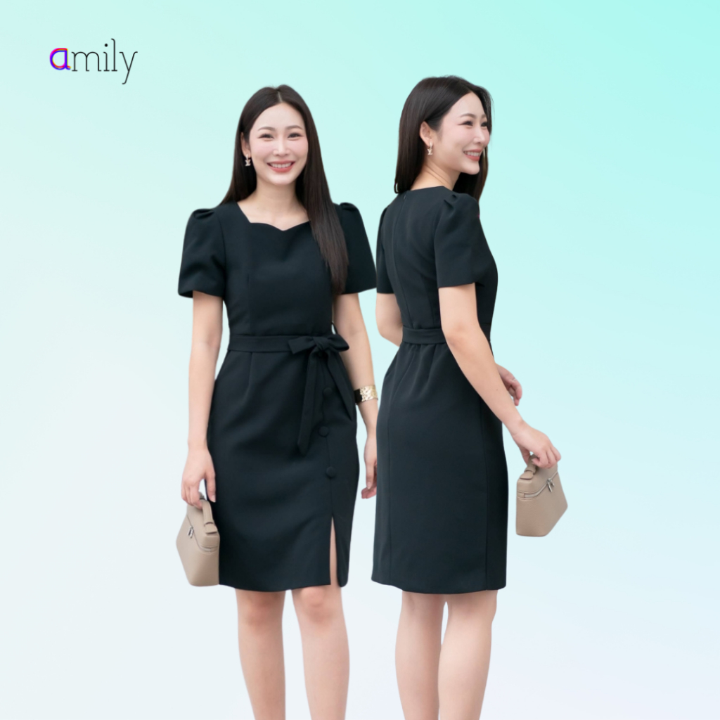 (New) AmilyBrand เดรส KN32