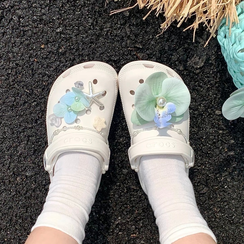 OFFICIAL STORE Crocs Classic clog EVA  ระบายอากาศ รองเท้าแตะ-จัดส่งภายใน 24 ชั่วโมง