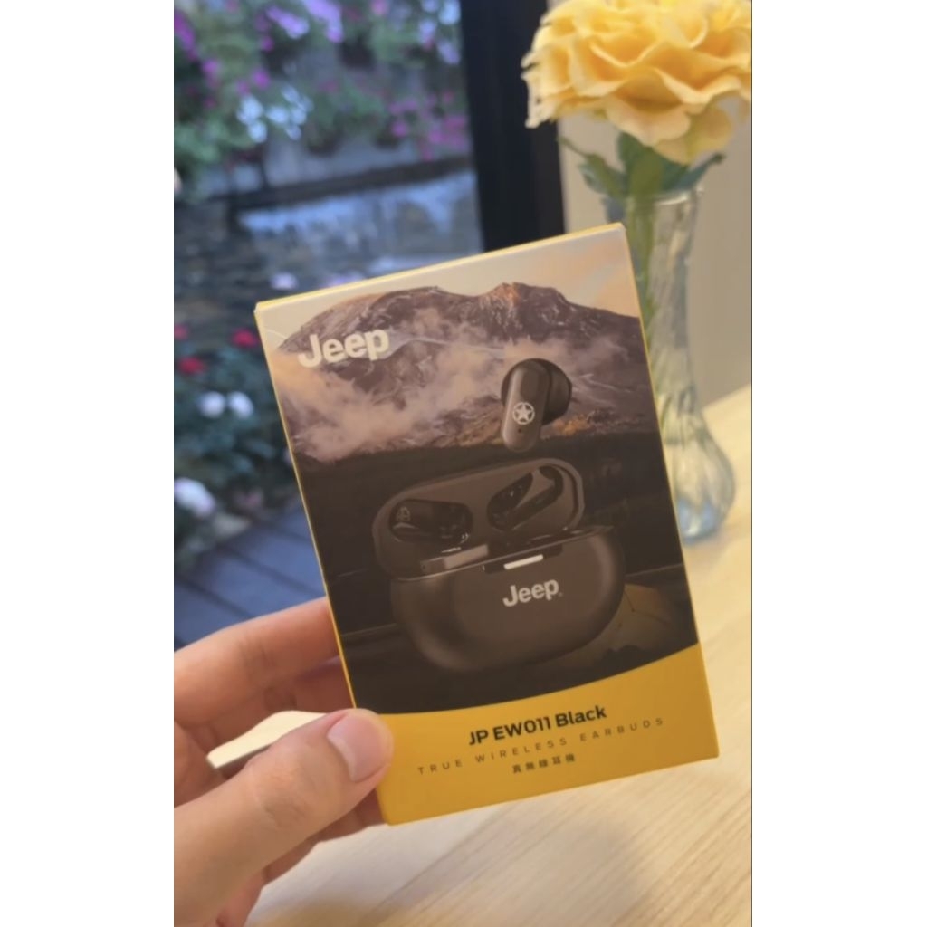 Jeep JP EW011 Black – True Wireless Earbuds