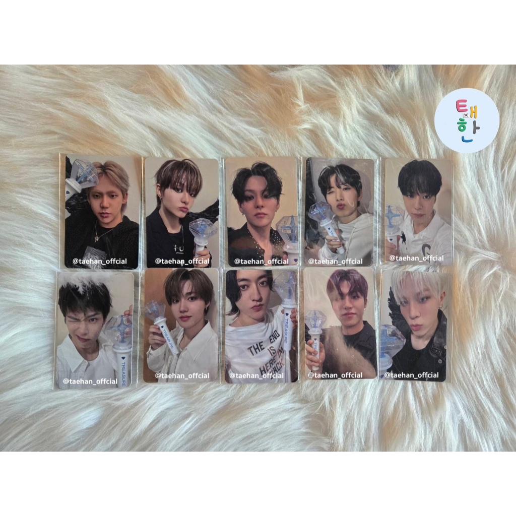 ✅พร้อมส่ง [TREASURE] เฉพาะการ์ด ของ แท่งไฟ TREASURE VER.2 (PHOTOCARD)