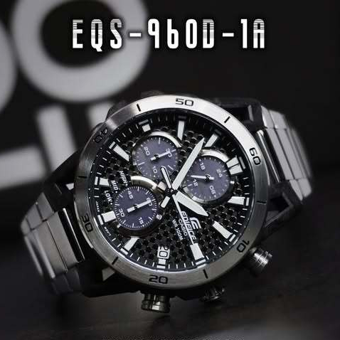 Casio Edifice นาฬิกาข้อมือ รุ่น EQS-960 (EQS-960D-1A,EQS-960DC-1A,EQS-960PB-1A)