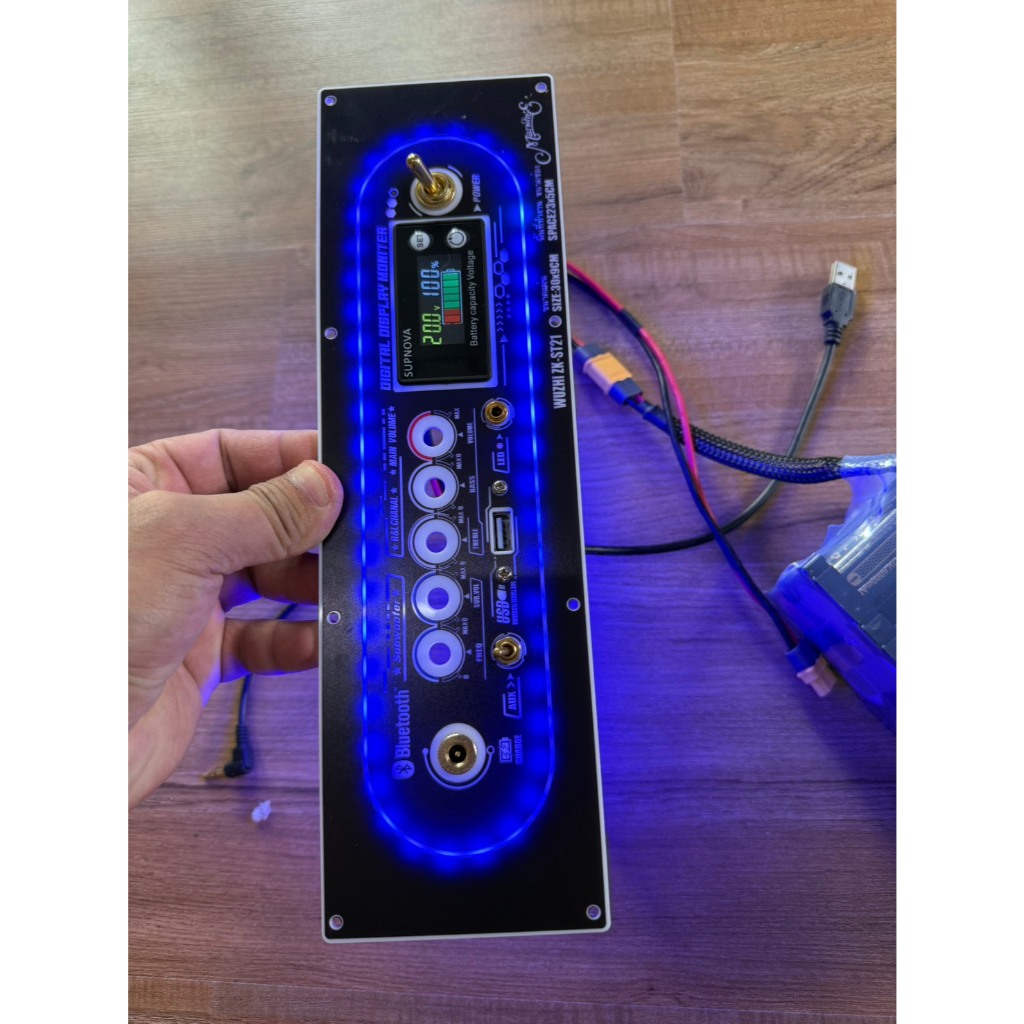 ชุดเพลทไฟ รุ่น ZK- st21 เดินระบบสำเร็จพร้อมใช้งาน (ไม่รวมแอม์)