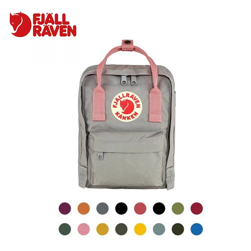 fjallraven kanken มินิผู้ชายและผู้หญิงเดินทางกลางแจ้งกระเป๋านักเรียนมินิกระเป๋าเป้สะพายหลัง 7L