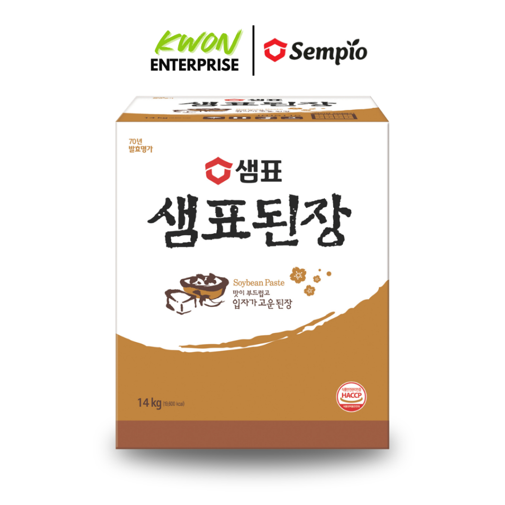 เตวนจัง ซอสเต้าเจี้ยว ตราเซมเพียว (Soybean Paste Doenjang Japanese Miso SEMPIO BRAND) 14kg