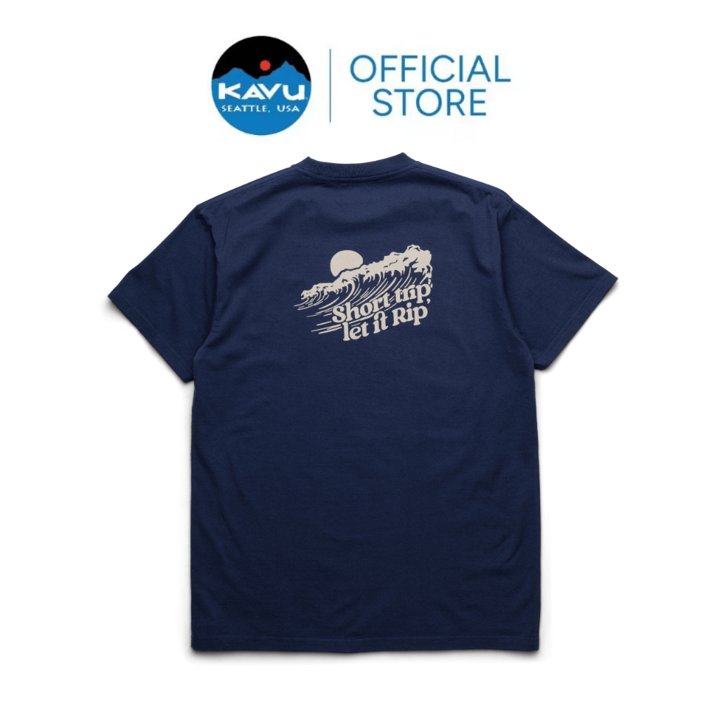 [15.4 โค้ด KAVUMM ลด500.-] [ New Arrival ] KAVU Let It Rip T-Shirt เสื้อยืด