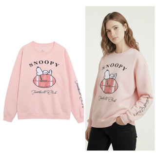 Snoopy pink sweatshirt 🌸 Peanuts brand 🌸 เสื้อสนูปปี้ งานแท้…