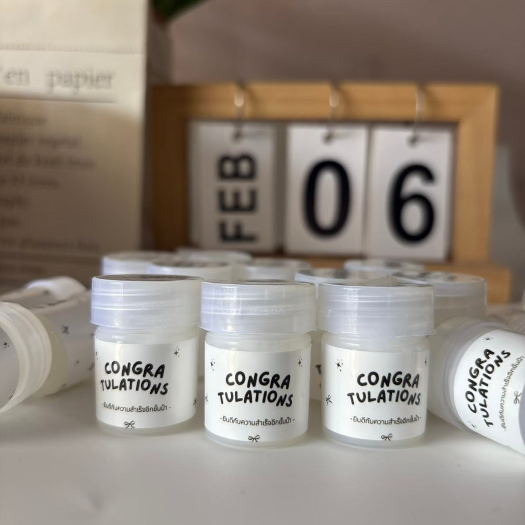 ของปัจฉิม ✅ลายพร้อมส่ง Congrats เลือกลายได้