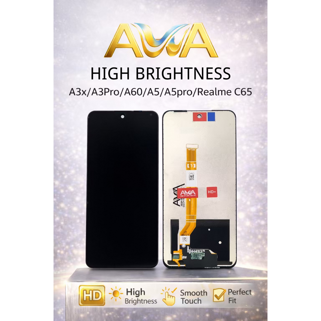 จอ A3x/A3/A60/A5pro/A5X/Rเอียlme C65 /realme12x AWA HD+ สำหรับเปลี่ยนจอมือถือ ภาพคม สีสด ทัชลื่น คุณภาพดี ใกล้เคียงจอแท้