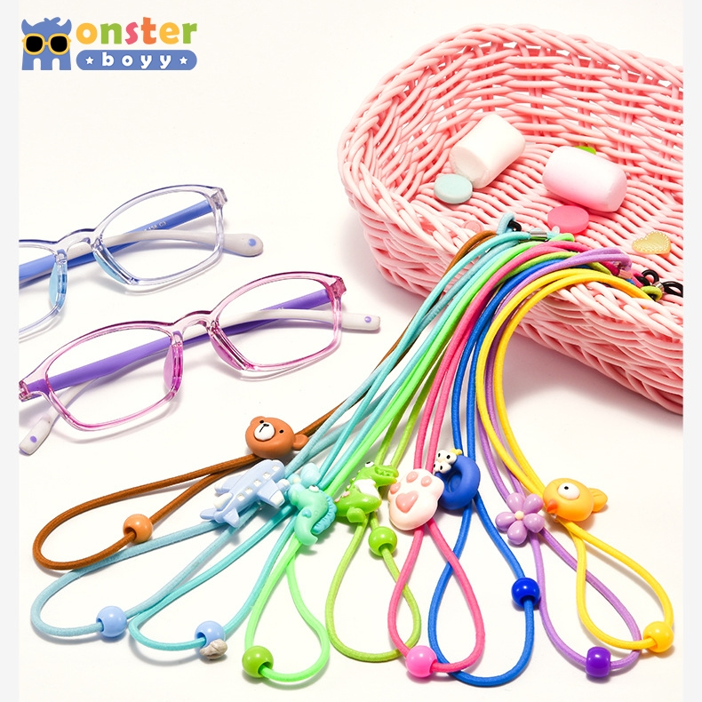 Strap glasses for kids สายคล้องแว่นตาลายการ์ตูน สำหรับแว่นตาเด็ก ใช้ได้กับทุกรุ่น