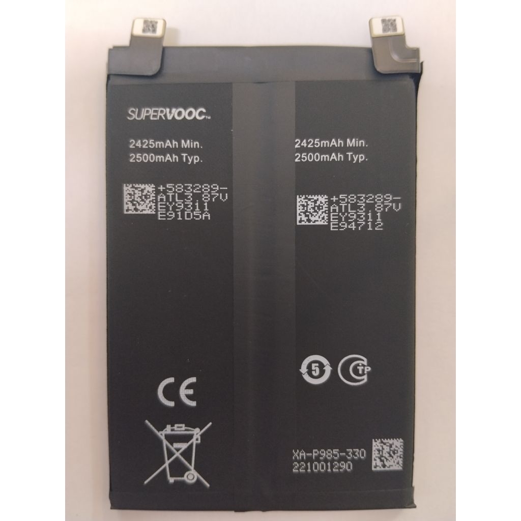 แบตเตอรี่ สำหรับ Realme GT Neo 5  BLP985 5000mAh รับประกัน 3เดือน....