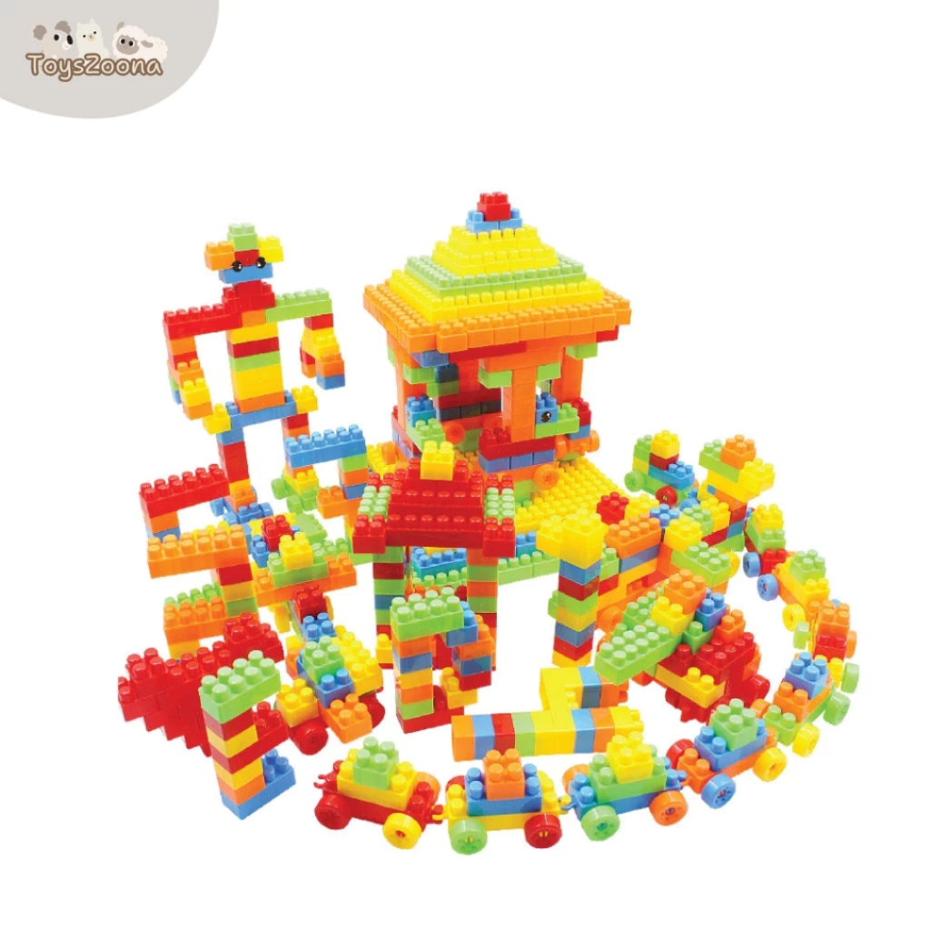 Toyszoona บล็อกตัวต่อ เลโก้ ชุดตัวต่อ 40/133/200 ชิ้น thumbnail 3