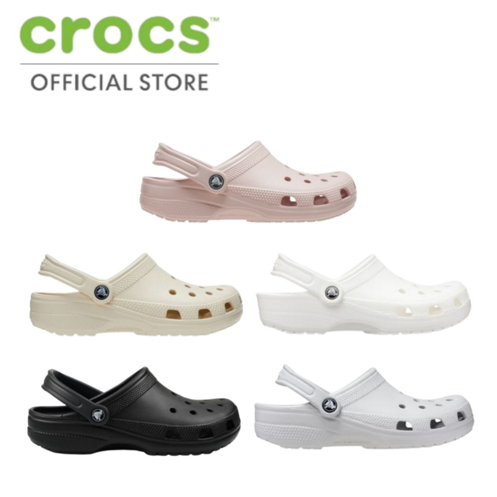CROCS รองเท้าลำลองผู้ใหญ่รองเท้าแตะแฟชั่นรองเท้าแตะผู้ชายผู้หญิง CLASSIC CLOG พื้นรองเท้าแบบนุ่มกันลื่น ให้ความสบาย
