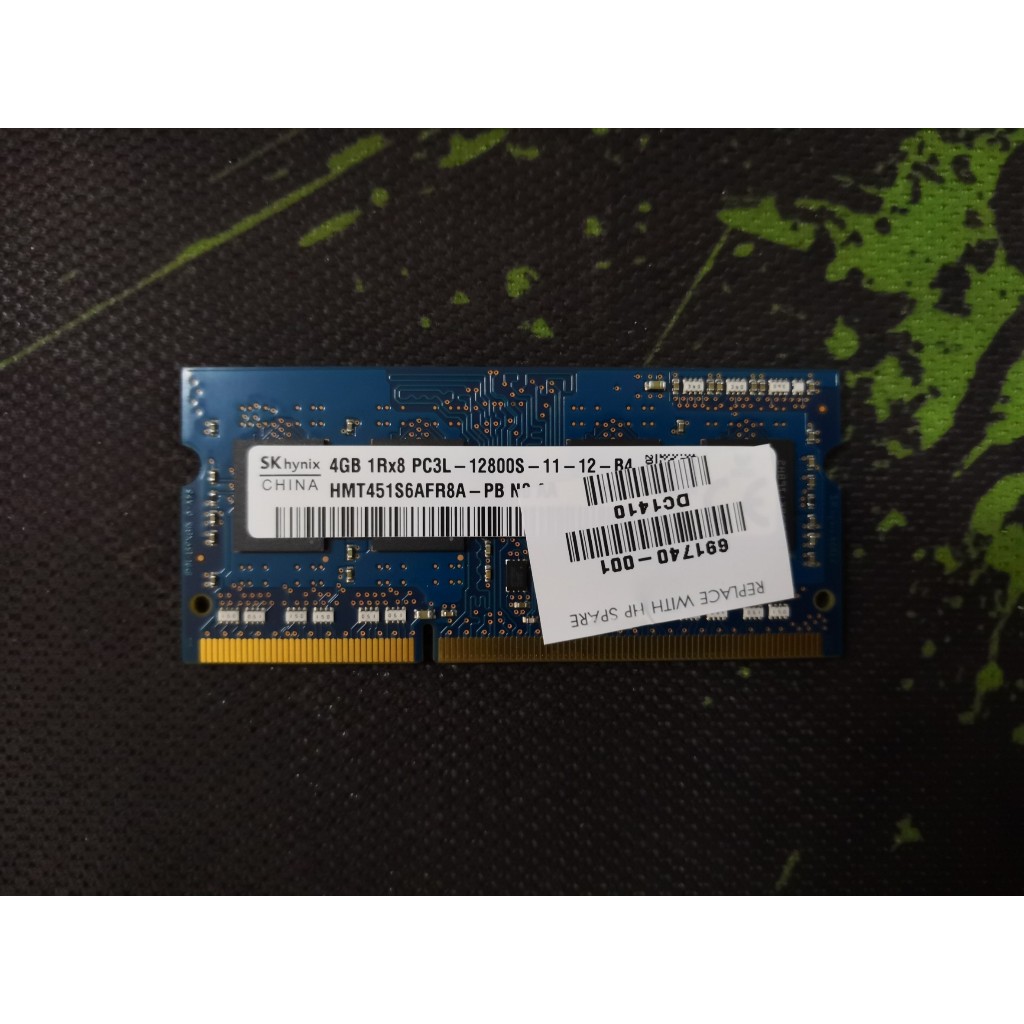 RAM Notebook Hynix 4GB DDR3L DDR3 1600Mhz **มือสอง**