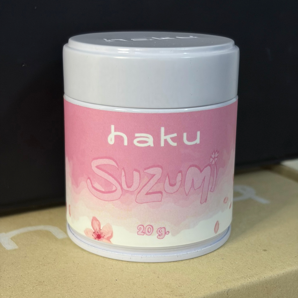 (พร้อมส่ง) HAKU MATCHA - 🌸SUZUMI SAKURA COLLECTION🌸 20g.