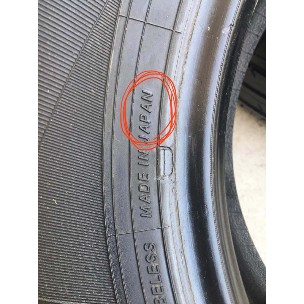 ยางYokohama ขอบ15 ยางนำเข้าญี่ปุ่น มือสอง มีสองเส้นราคามัดรวม