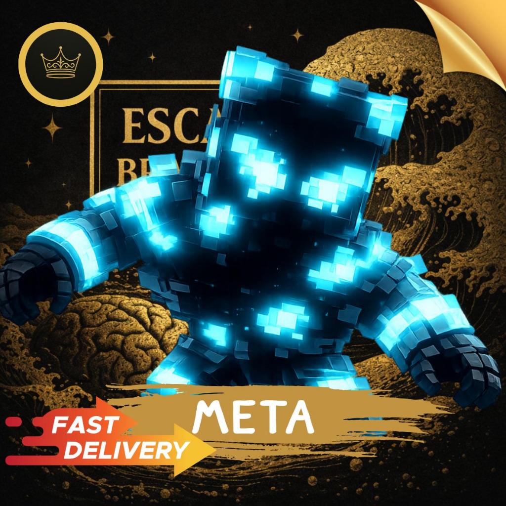 ฟิกเกอร์โมเดล 3D และการด์เกมส์ แมพ หนีจากสึนามิเพื่อ Brainrots สีสันสวยงาม จัดส่งทุกวัน