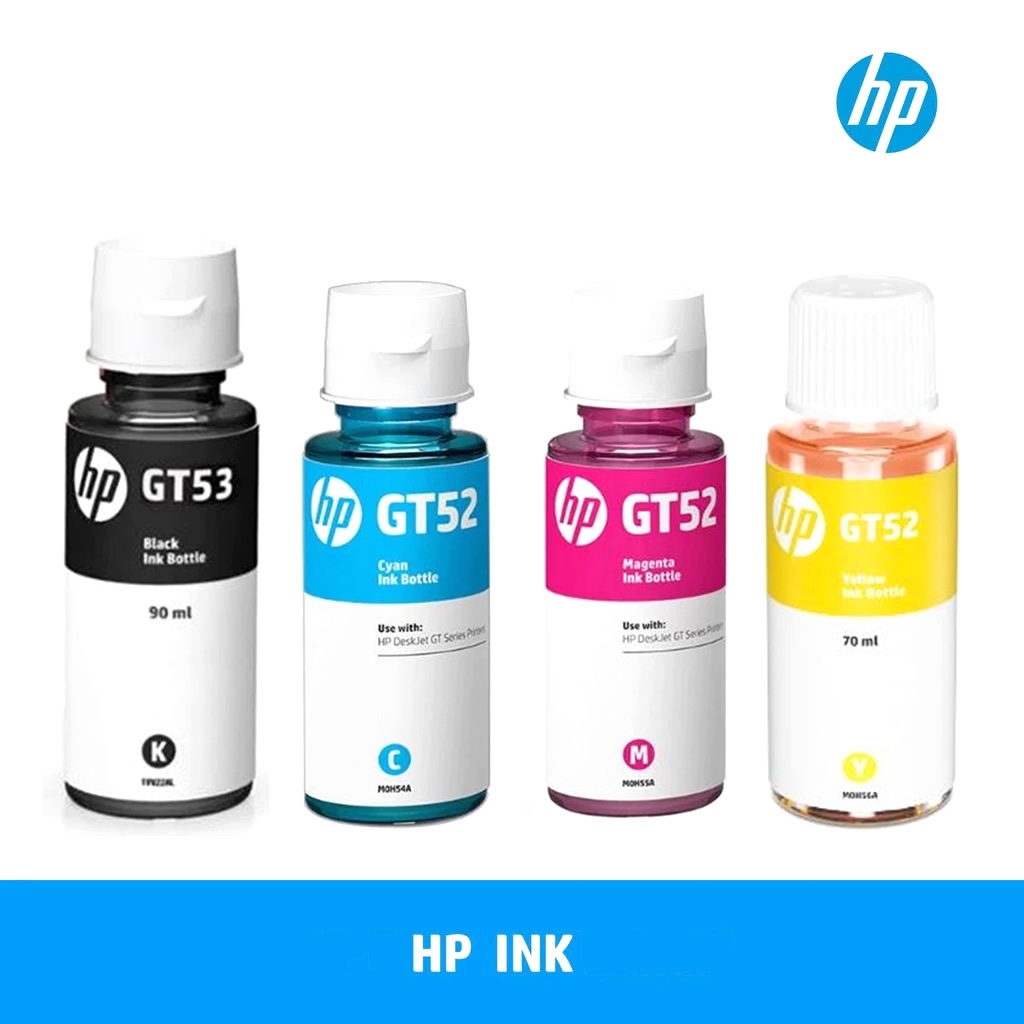 HP GT53 52 หมึกแทงก์ HP tank 500 750 580 420 415 315 600 615 720 ตลับหมึก หมึกพิมพ์ อุปกรณ์สำนักงาน