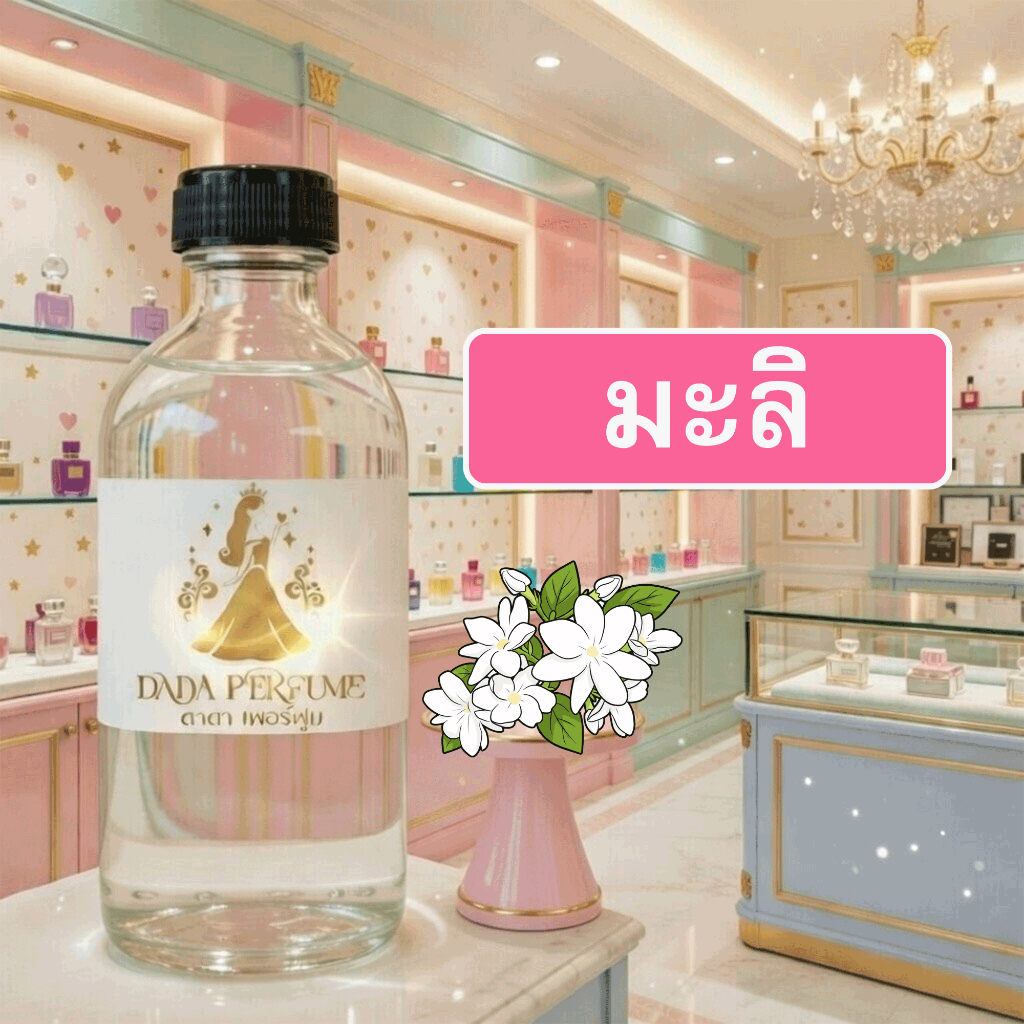 กลิ่น มะลิ น้ำหอมพร้อมใช้ ปริมาณ 125 ml. แถมฟรีขวดสเปร์ย 10 ml. 1 ขวด ซื่อ 10 ฟรี 1 ขวด