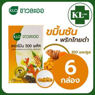 Curmin Plus 500 เคอร์มิน ขมิ้นชัน พริกไทยดำ แก้กรดไหลย้อน ขา…